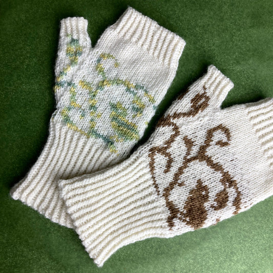 Nightingale Fingerless Mittens